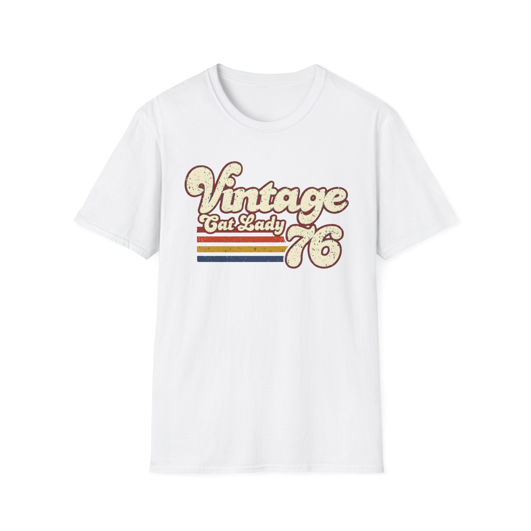 Vintage Cat Lady 76 T-Shirt