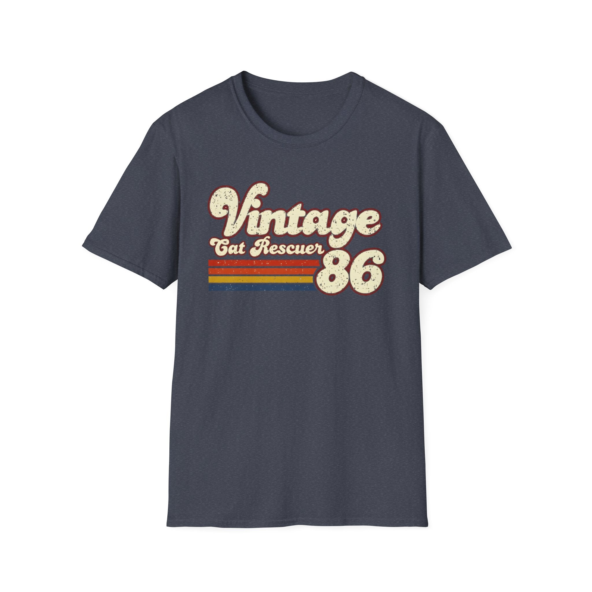 Vintage Cat Rescuer 86 T-Shirt