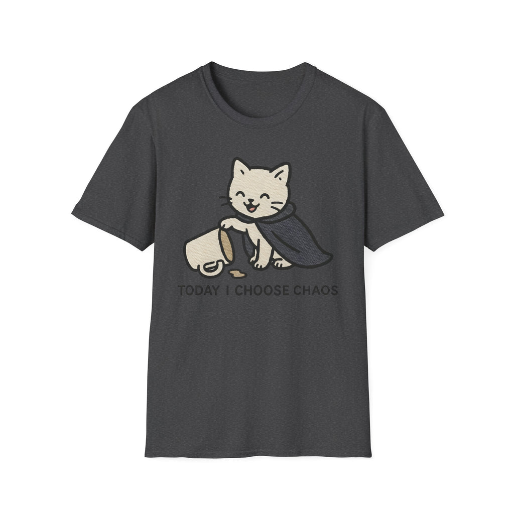 Today I Choose Chaos Cat T-Shirt