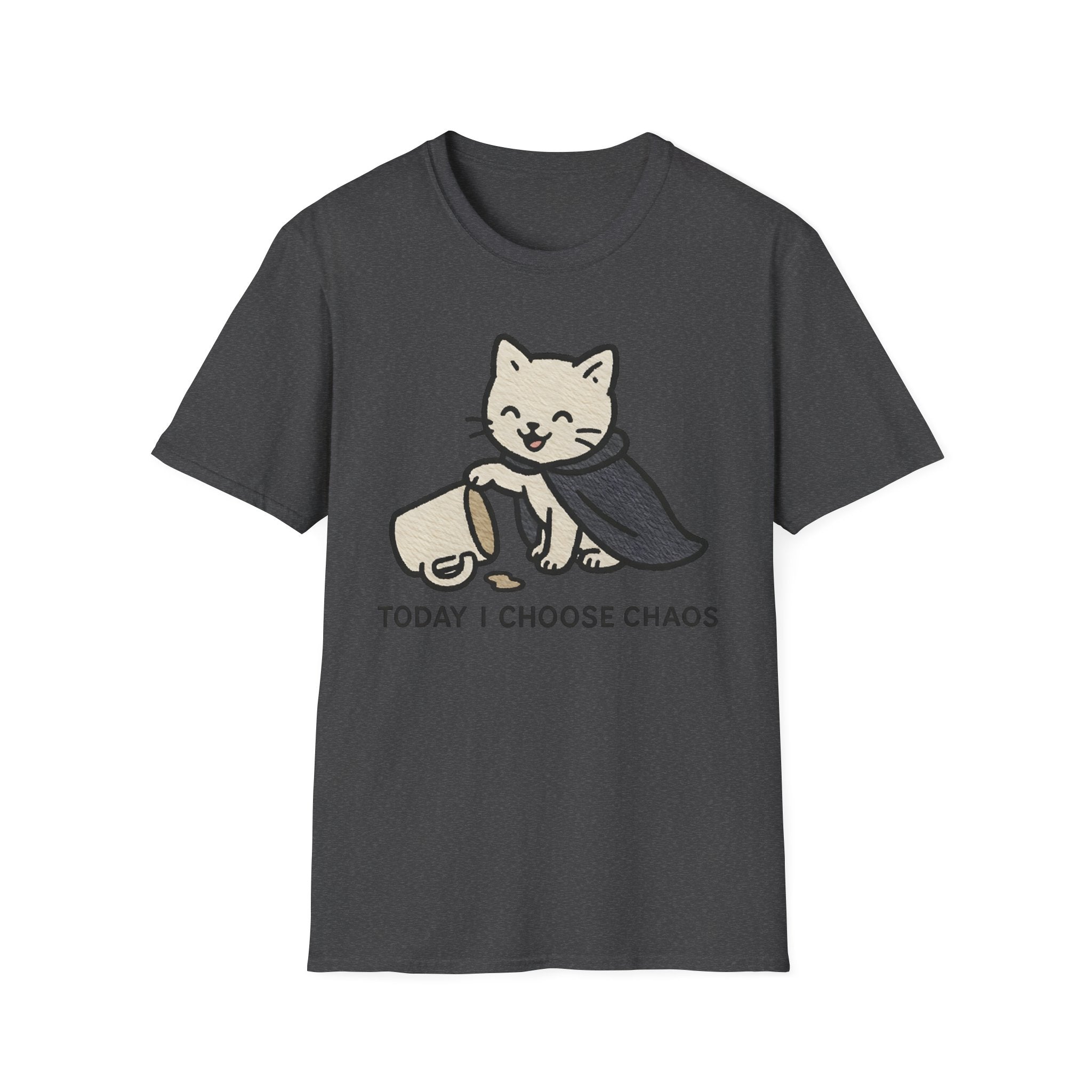 Today I Choose Chaos Cat T-Shirt