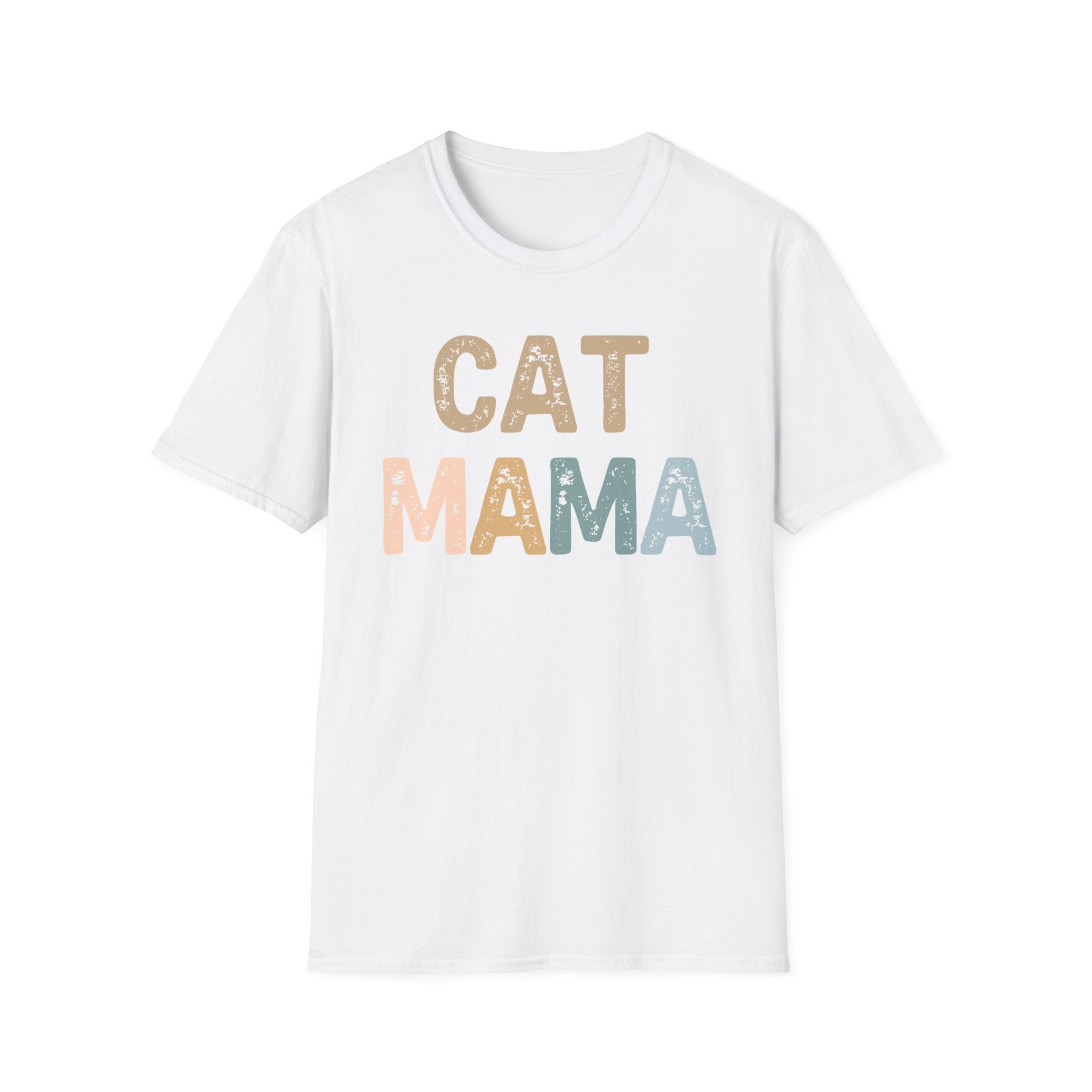 Cat Mama Boho Cat T-Shirt