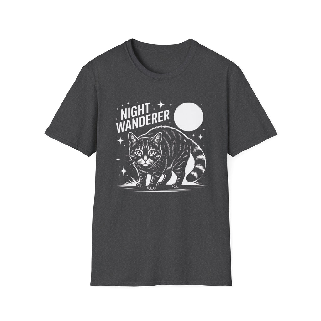 Night Wanderer Cat T-Shirt