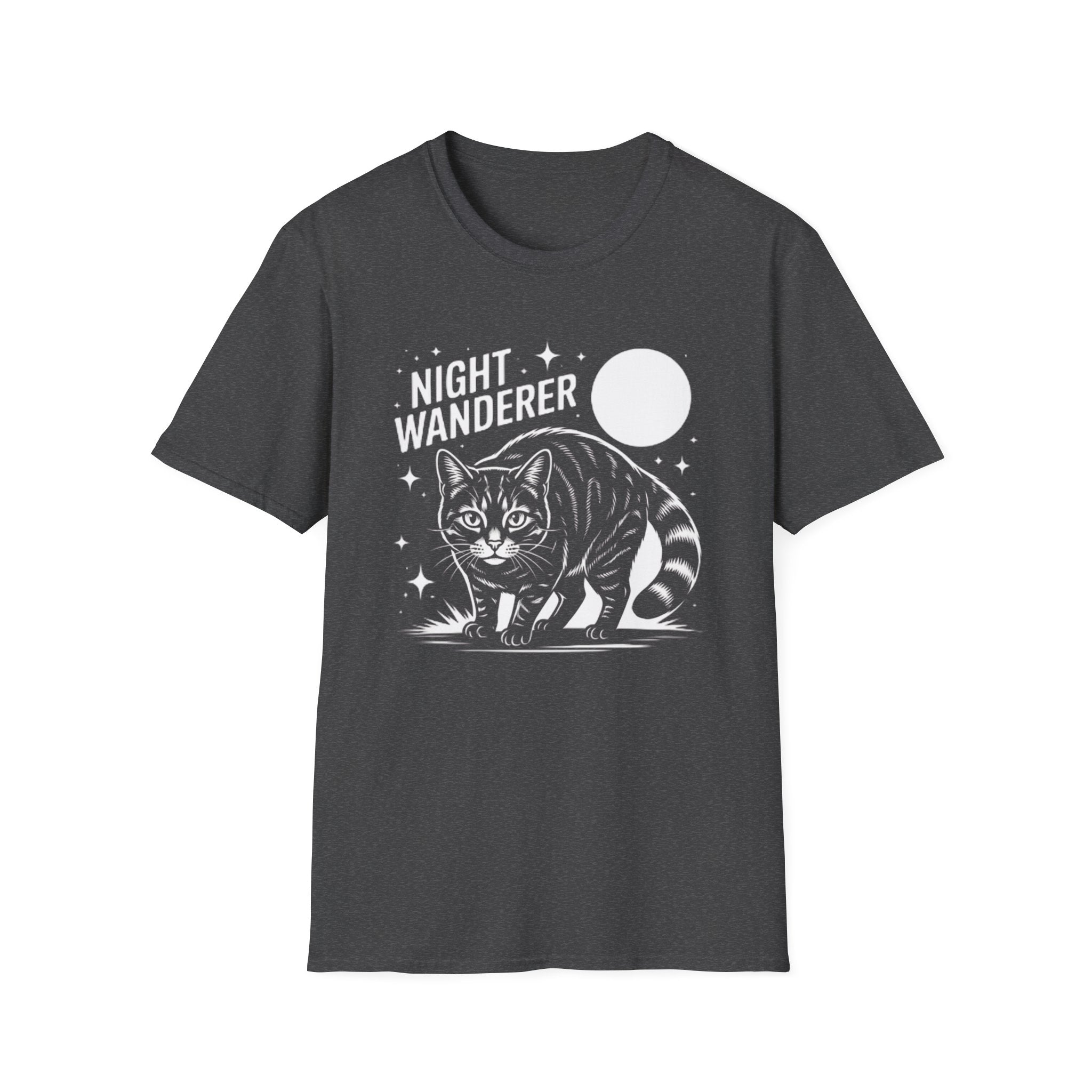 Night Wanderer Cat T-Shirt