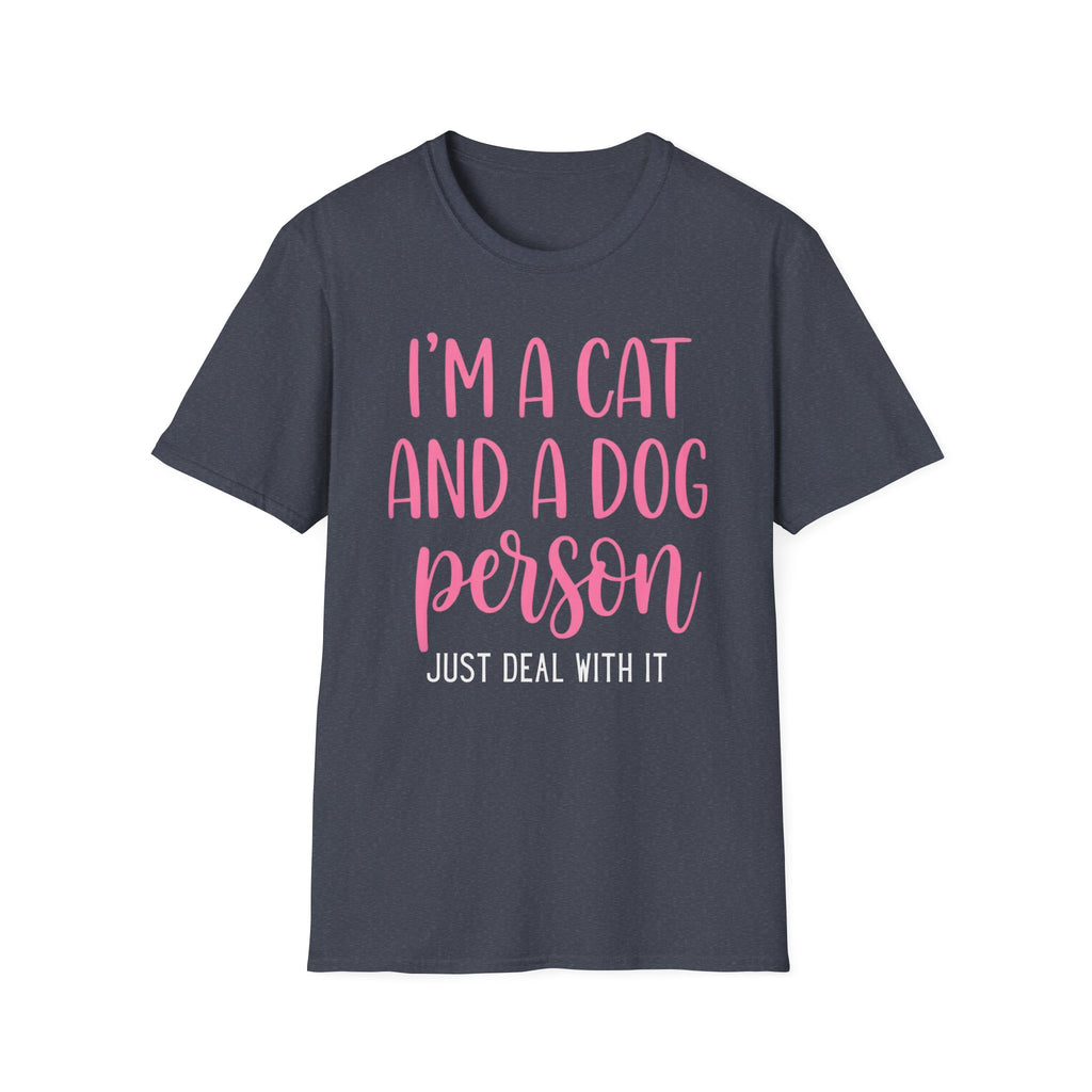 I'm a Cat & a Dog Person T-Shirt