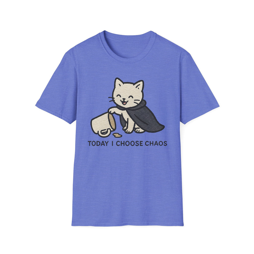Today I Choose Chaos Cat T-Shirt