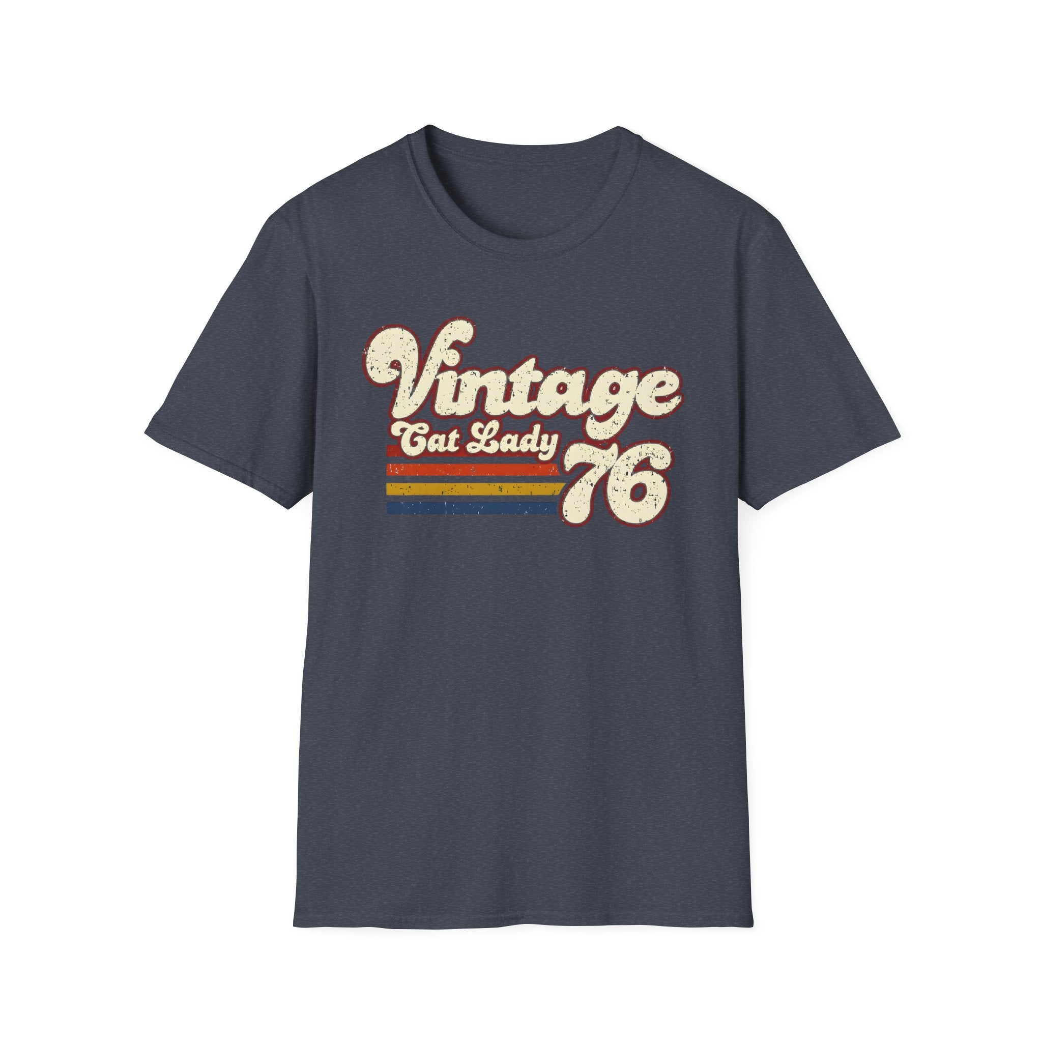 Vintage Cat Lady 76 T-Shirt