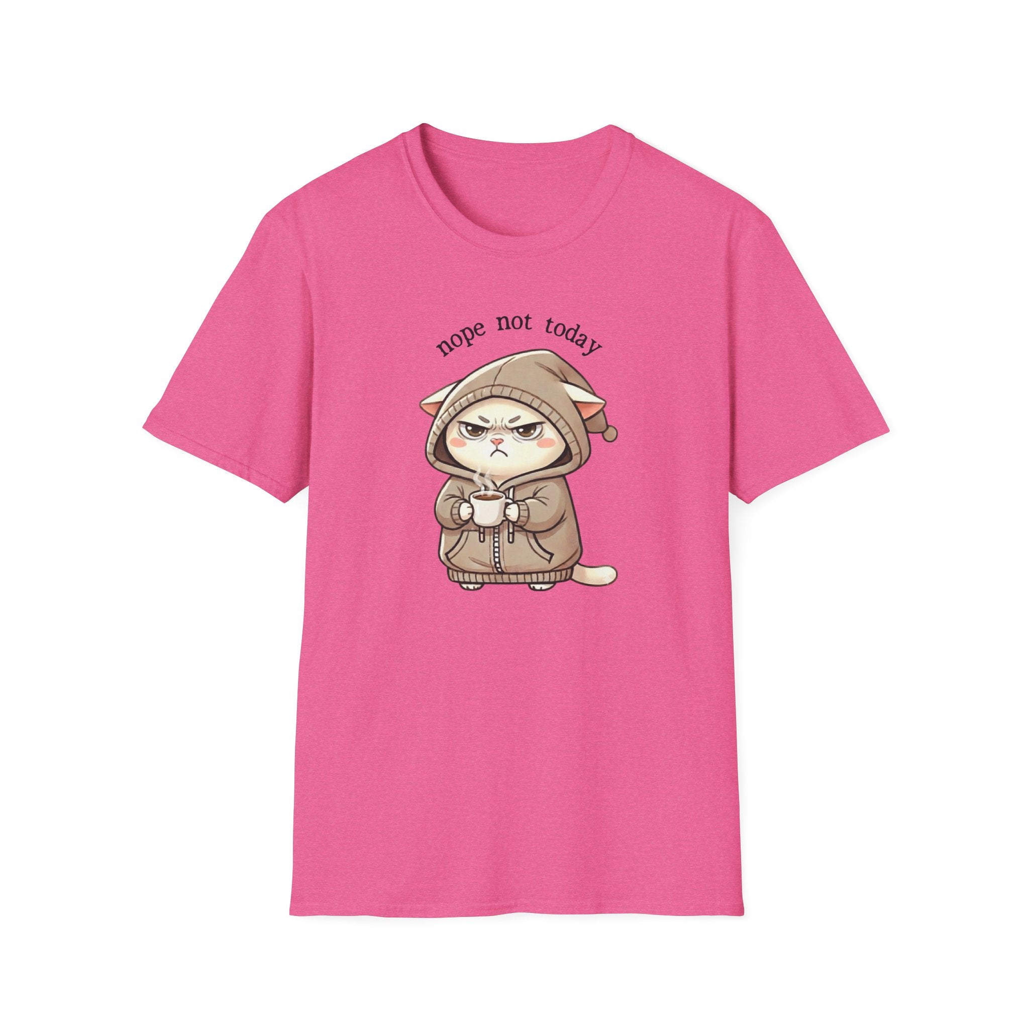 Nope Not Today Cat T-Shirt