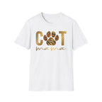 Cat Mama in gold T-Shirt