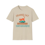 Orange Cat Shenanigans T-Shirt