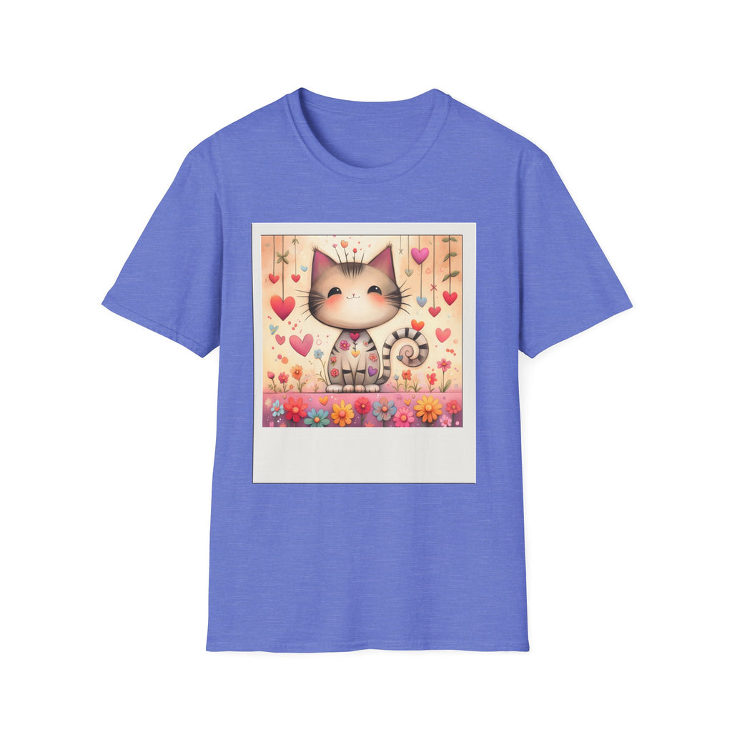 Smiling Cat Polaroid T-Shirt