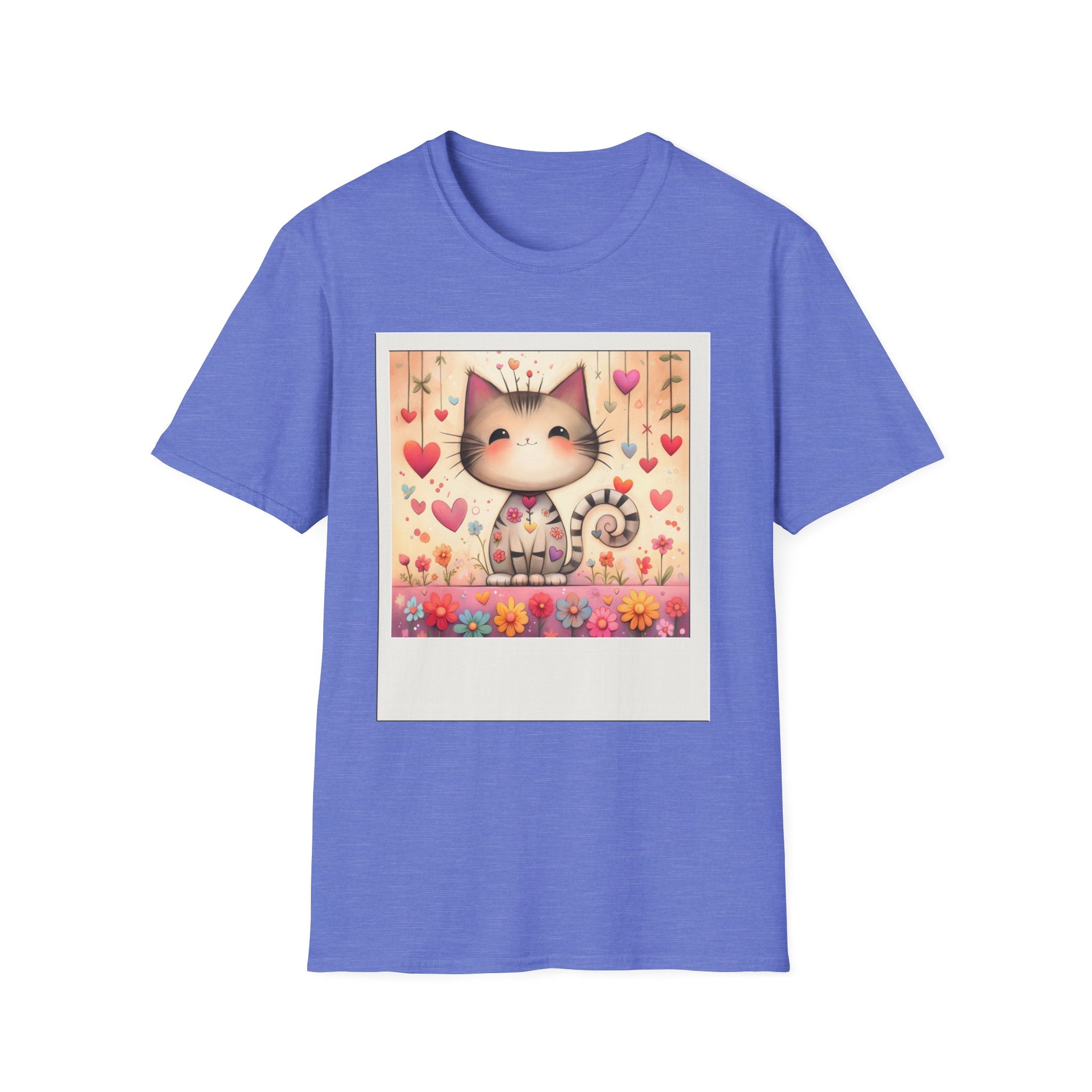 Smiling Cat Polaroid T-Shirt