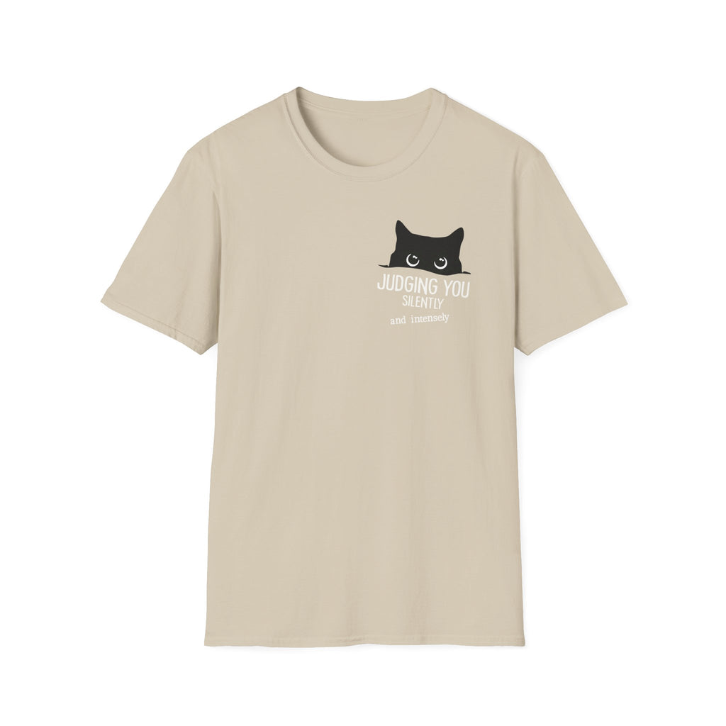 Judging You Silently Cat T-Shirt