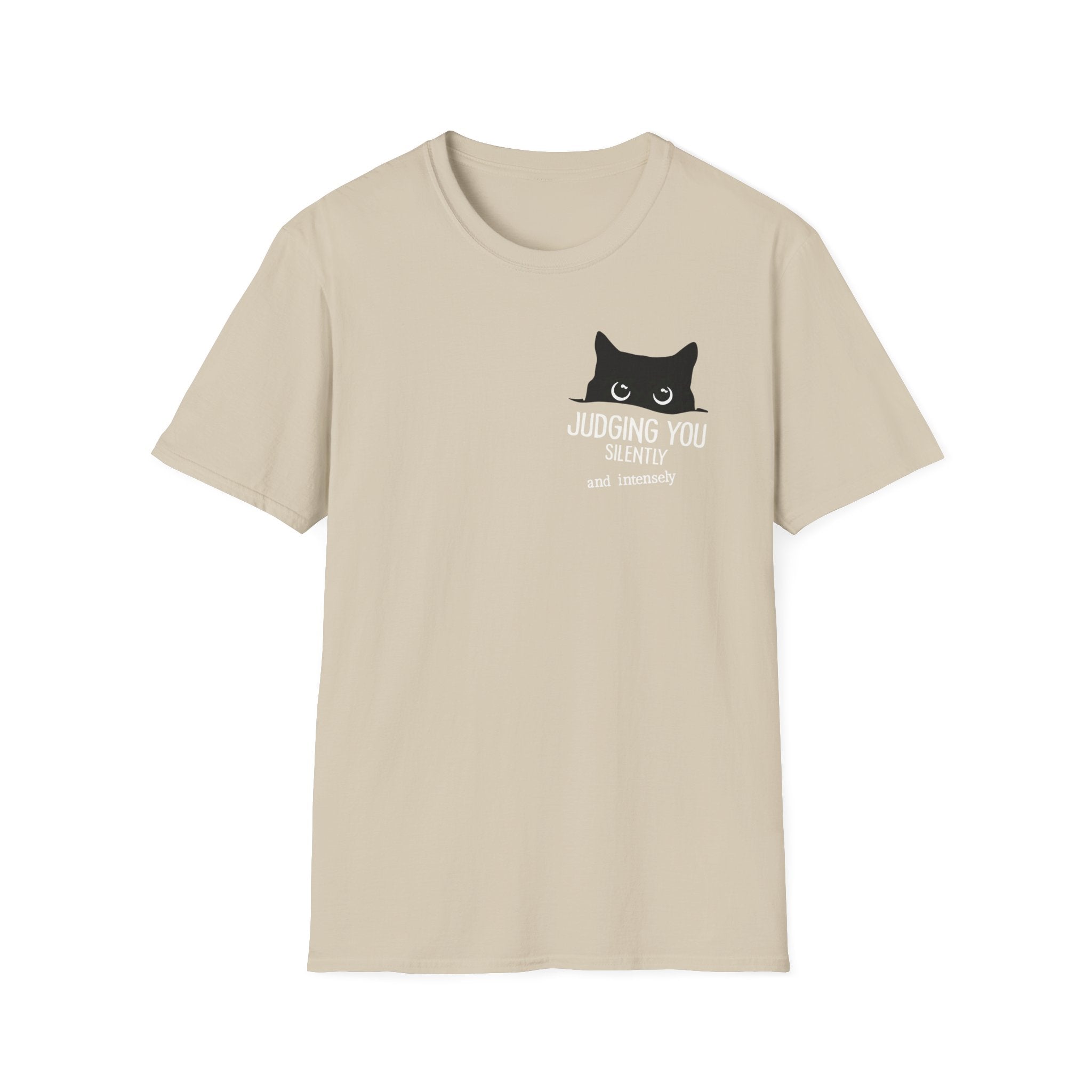Judging You Silently Cat T-Shirt