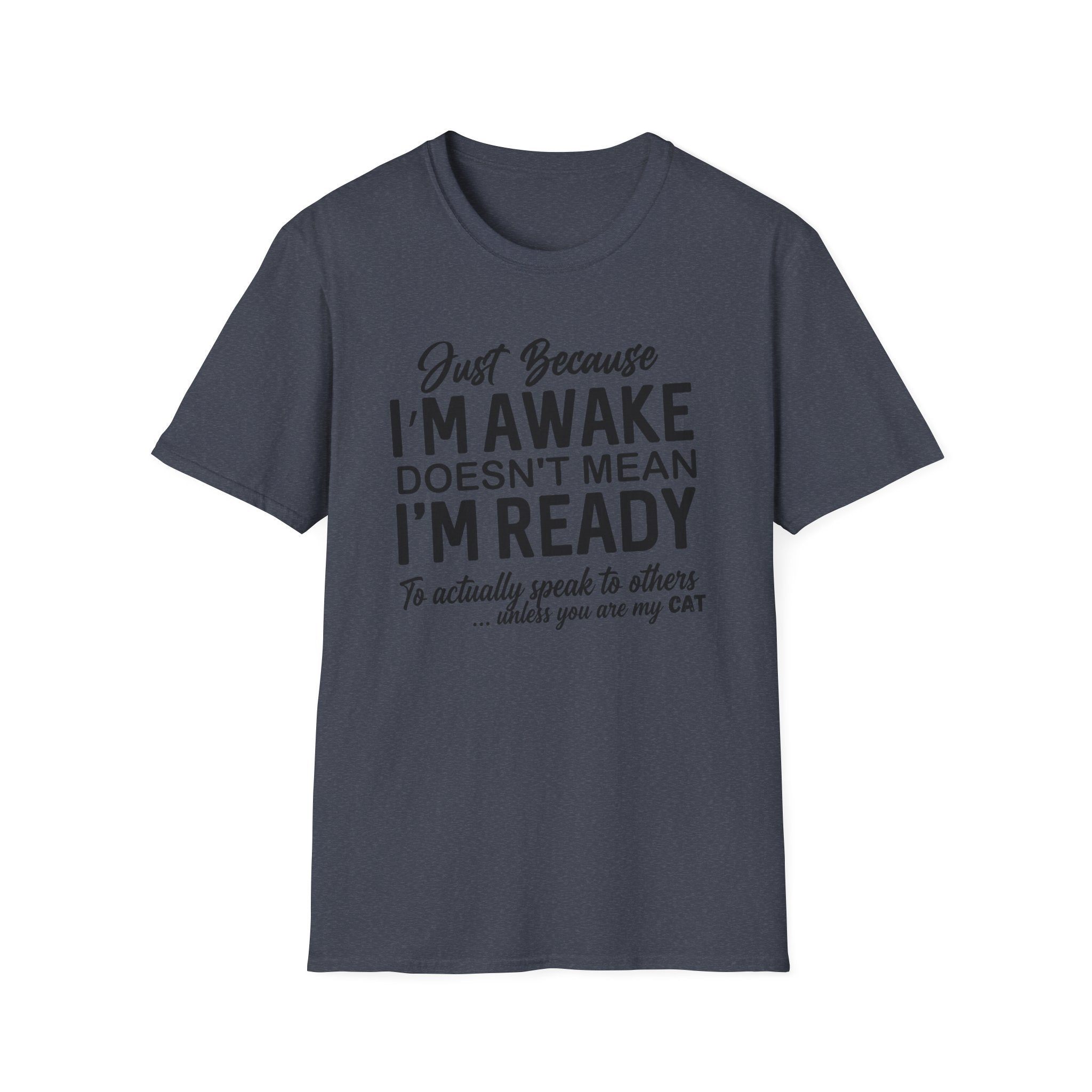 Not Ready to Speak to Others Cat T-Shirt