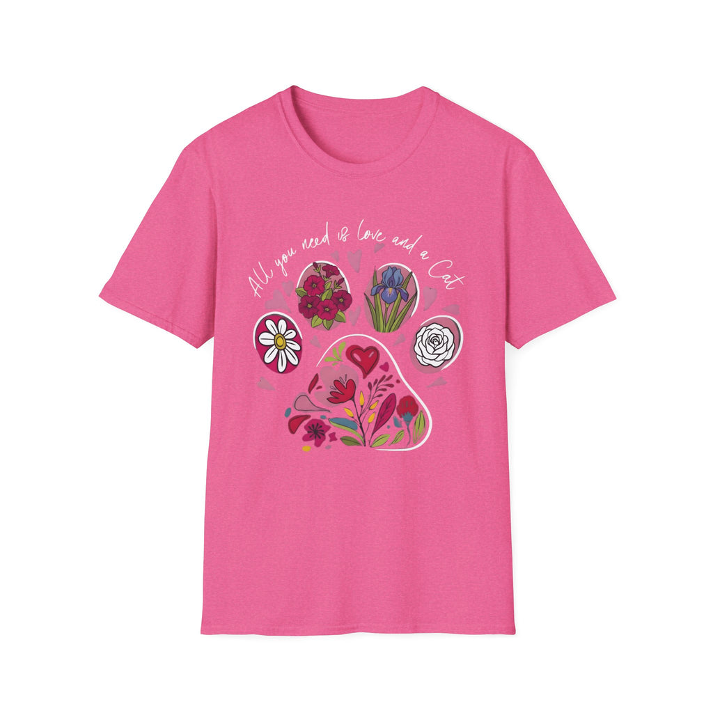 All You Need is Love and a Cat T-Shirt